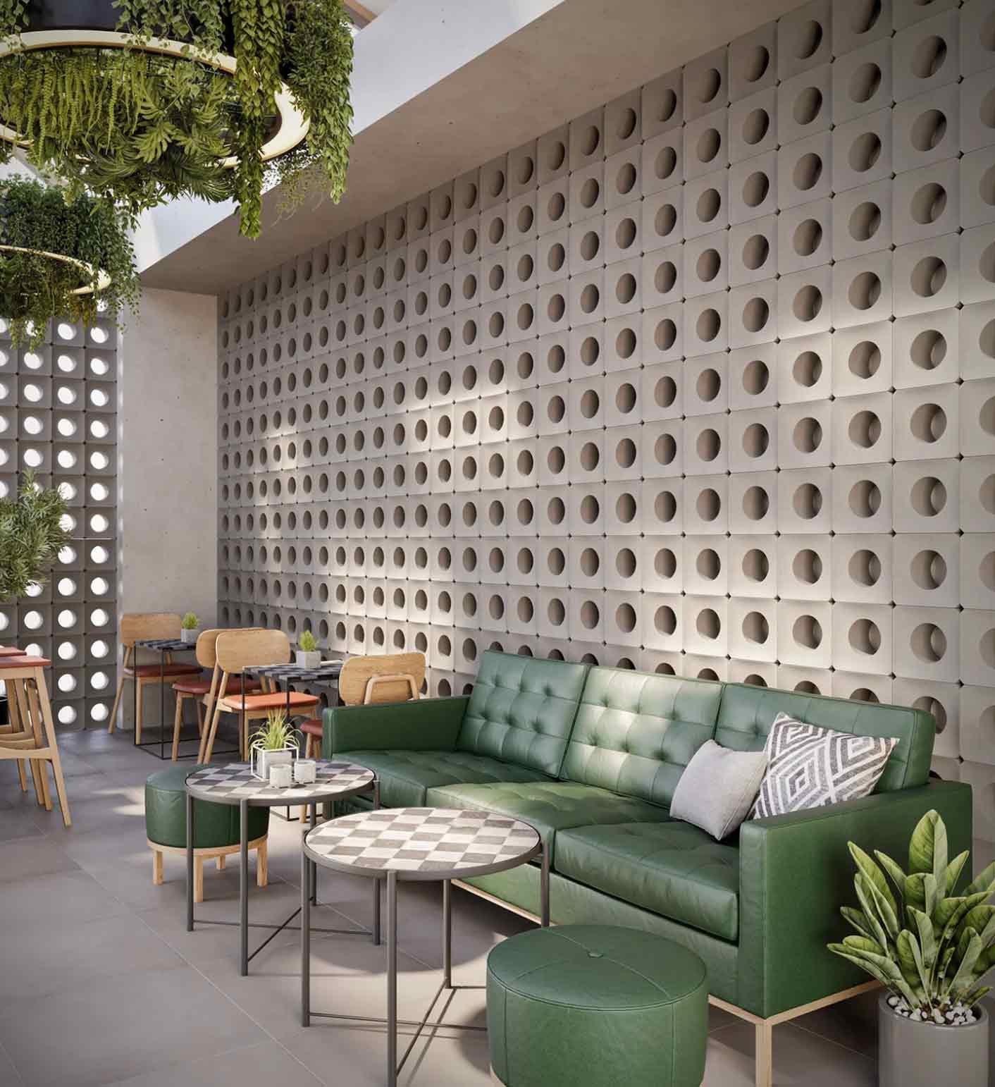 Breeze-block